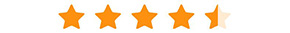 4.5 star rating